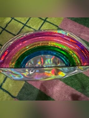 Iridescent Rainbow pencil Bag - Multicolor